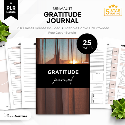 Gratitude Journal (PLR)