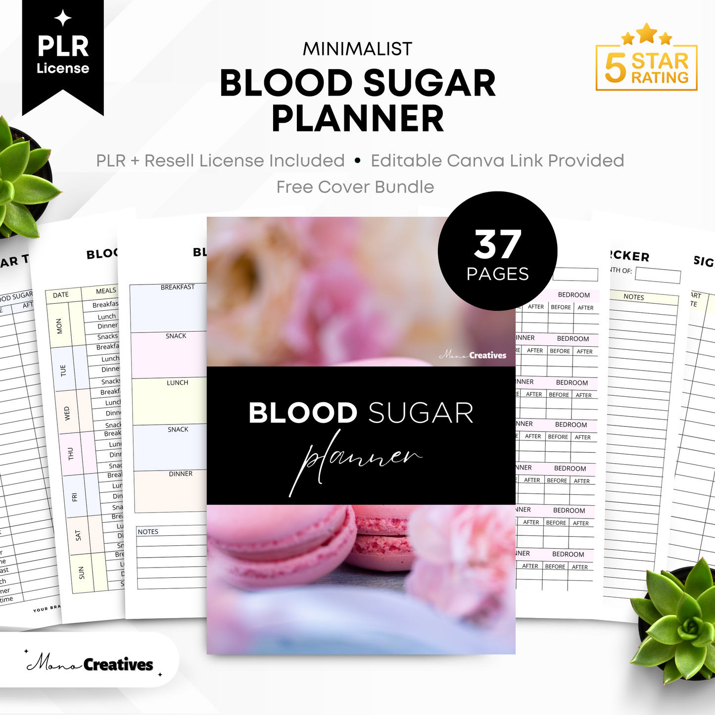 Blood Sugar Planner (PLR)