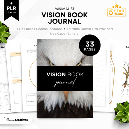 Vision Book Journal (PLR)