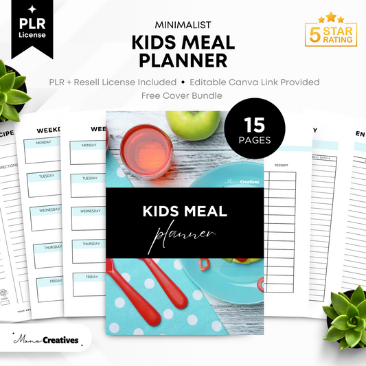 Kids Meal Planner (PLR)