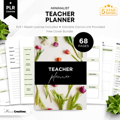 Teacher Planner (PLR)