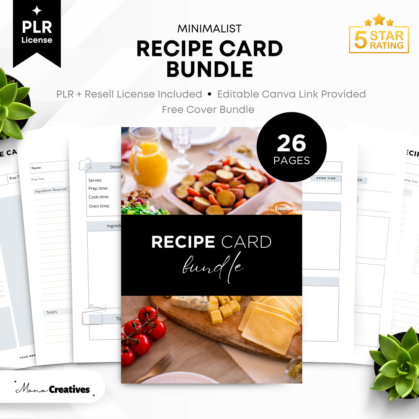 Recipe Card Bundle (PLR)