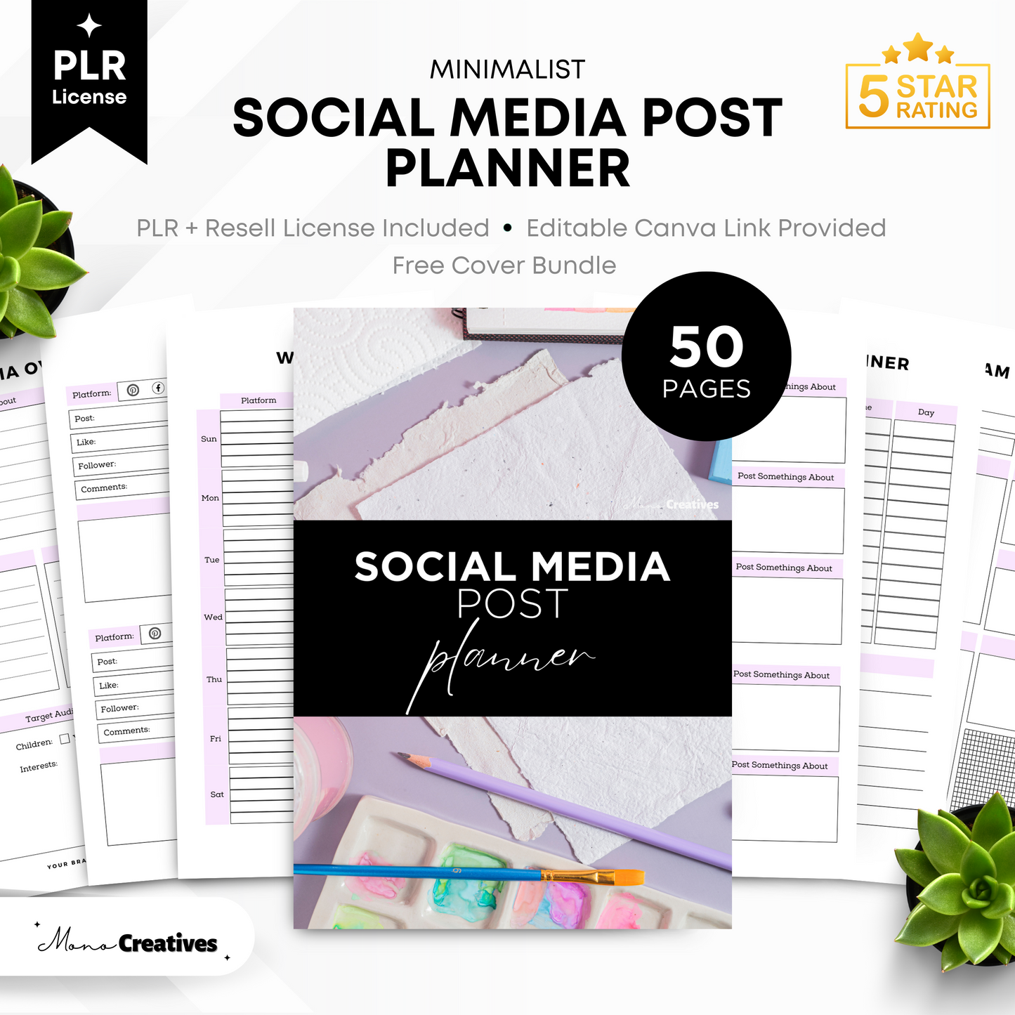 Social Media Post Planner (PLR)