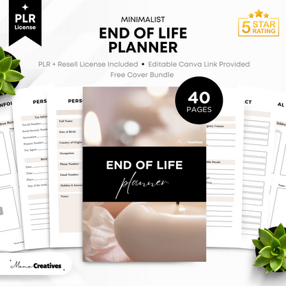 End Of Life Planner (PLR)