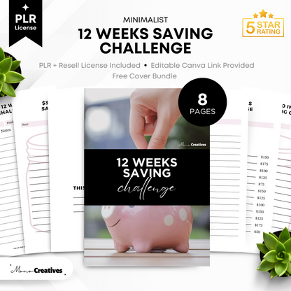 12 Weeks Saving Challenge (PLR)