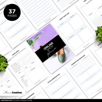Online Shop Planner (PLR)
