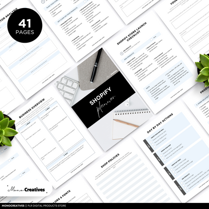 Shopify Planner (PLR)