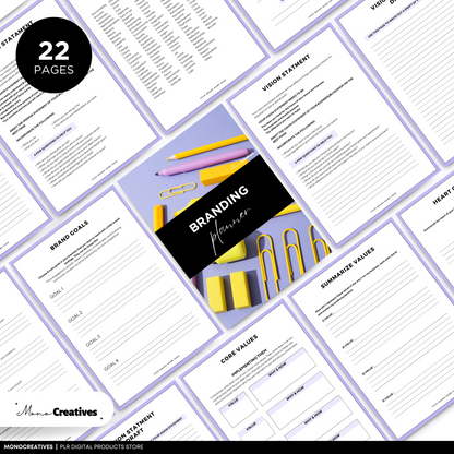 Branding Planner (PLR)