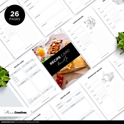 Recipe Card Bundle (PLR)