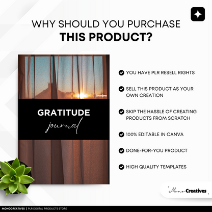 Gratitude Journal (PLR)