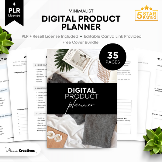 Digital Product Planner (PLR)