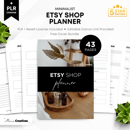 Etsy Shop Planner (PLR)