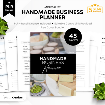 Handmade Business Planner (PLR)