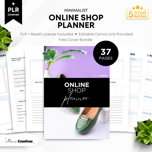 Online Shop Planner (PLR)